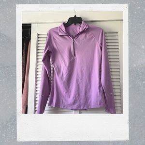 Purple dry fit Nike jacket